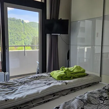 Bergzauber Mit Pool, Sauna, Balkon Und Panoramablick 公寓 巴特哈尔茨堡