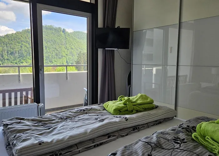 Bergzauber Mit Pool, Sauna, Balkon Und Panoramablick Apartament Bad Harzburg